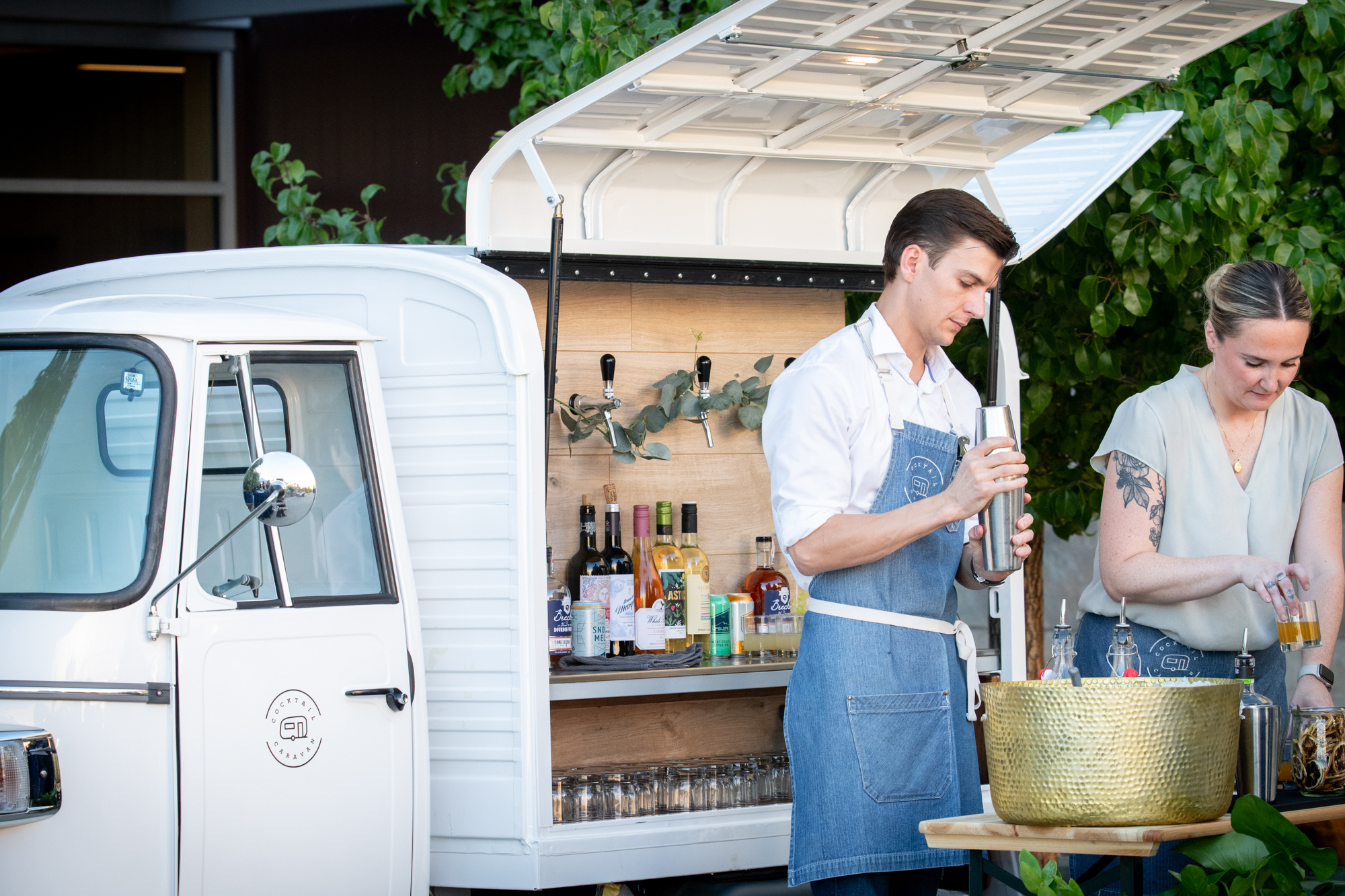 Meet Bambi The Bubble Bar - Cocktail Caravan